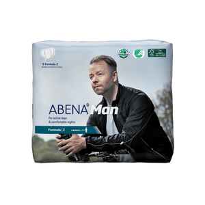 Abena Man Male Protective Underwear Pads - Bladder Protection Shield for urinary incontinence - Formula 2