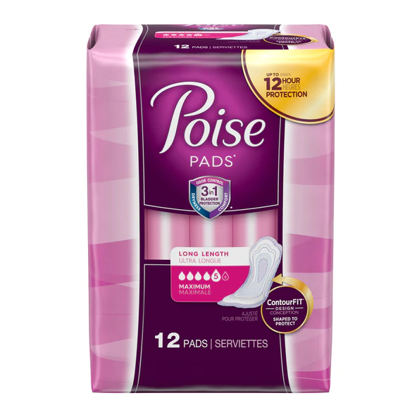 Poise® Very Light Long Length Incontinence Panty Liners, 24 ct