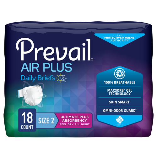 Adult diapers for incontinence  Prevail Breezers360 Adult Briefs with  Extra Breathability –