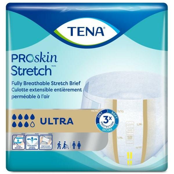  TENA Women Super Plus Underwear, Incontinence, Disposable, Heavy  Absorbency, XL, 14 Count : Health & Household