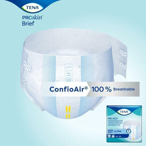 TENA ProSkin Ultra Incontinence Brief Unisex XL with ConfioAir 100% breathable technology