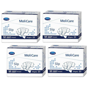 MoliCare Premium Slip Maxi Adult Diapers, formerly Molicare Premium Soft Cloth Brief in Medium, sold by the case