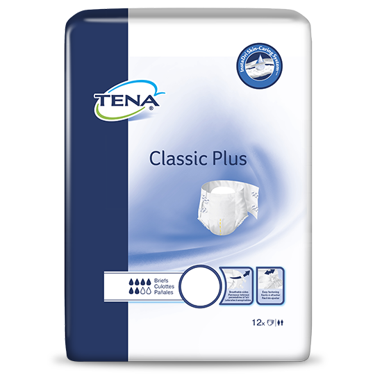 TENA Pants Plus, Large, for moderate to heavy Bladder Weakness, Monthly  Pack of 56 incontinence pants for men and women : : Health &  Personal Care