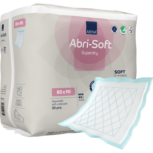 Abena Abri-Soft Super Dry Bed Pads - Ultra Absorbent