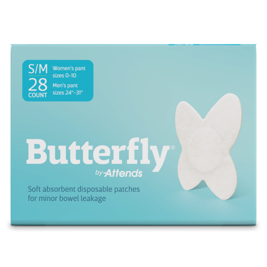 Attends Butterfly Body Patches for Fecal Incontinence