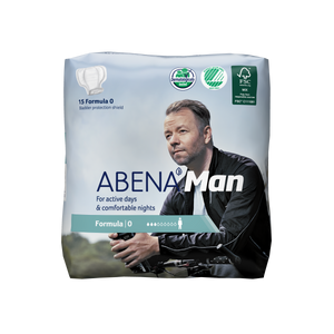 Abena Man Male Protective Underwear Pads - Bladder Protection Shield for urinary incontinence - Formula 0