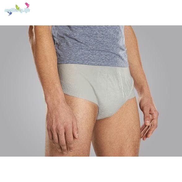 Depends for Mens Real-Fit Briefs that Look and Feel Like Underwear –