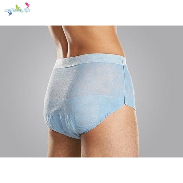 Depends for Mens Real-Fit Briefs that Look and Feel Like Underwear –