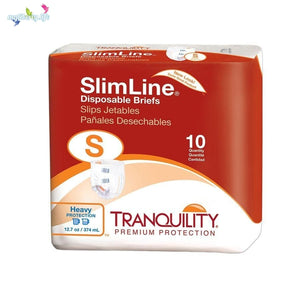Tranquility SlimLine Original disposable Briefs - adult diapers for incontinence protection