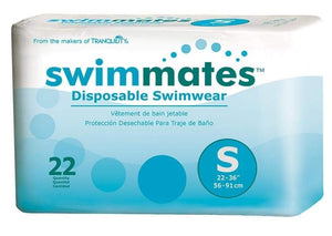 Swimmates Disposable Swimwear from Tranquility - incontinence protection - sold by the case, Small packaging