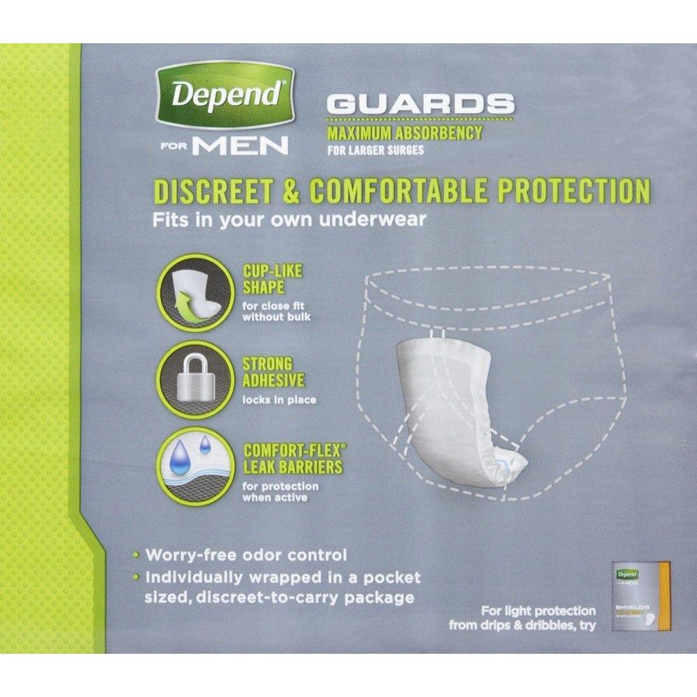 Depends Shields and Guards for Men