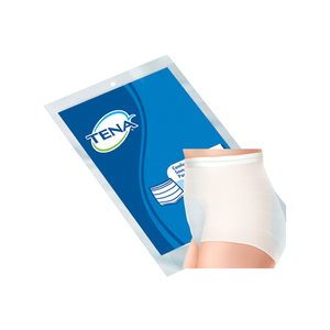 TENA Heavy Protection Pads with optional Pant System packaging and product