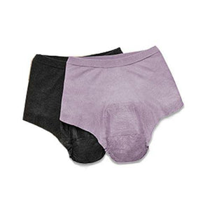Depend Silhouette Underwear for Women - disposable underwear for light bladder leak protection in Pink and Black (two colours per package)