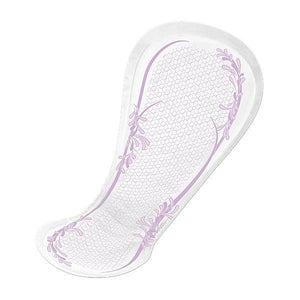 TENA Intimates Pads: Overnight product illustration - disposable bladder leak protection pads designed for women