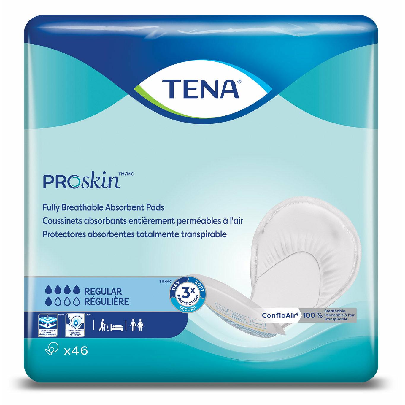 Incontinence Pads, TENA Heavy bladder bowel leak protection Pads with  Comfort Pants