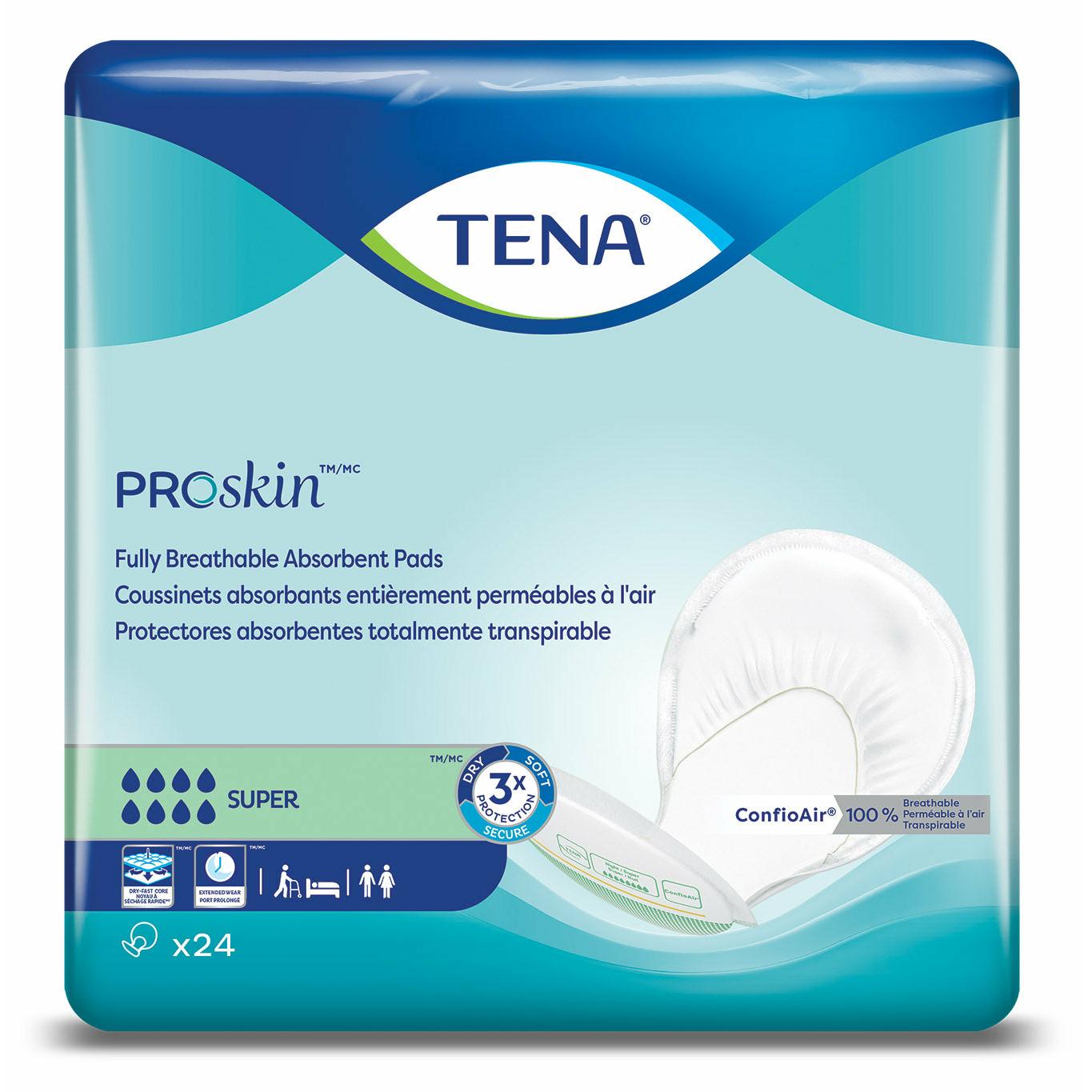 Tena Incontinence Briefs, Uni-Sex Fit, Super Absorbency, Large 56 count :  : Health & Personal Care