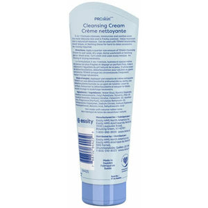 TENA ProSkin Cleansing Cream Rinse-Free Body Wash, Scented, 8.5 fl. oz. Tube packaging back