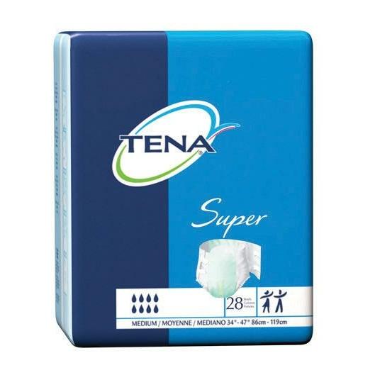 TENA Small Incontinence Briefs, Moderate to Heavy Absorbency
