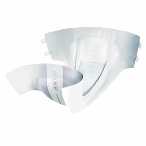 TENA ProSkin Slip Maxi Briefs with ConfioAir 100% breathable technology fits 21"-34" waist / hip, product illustration