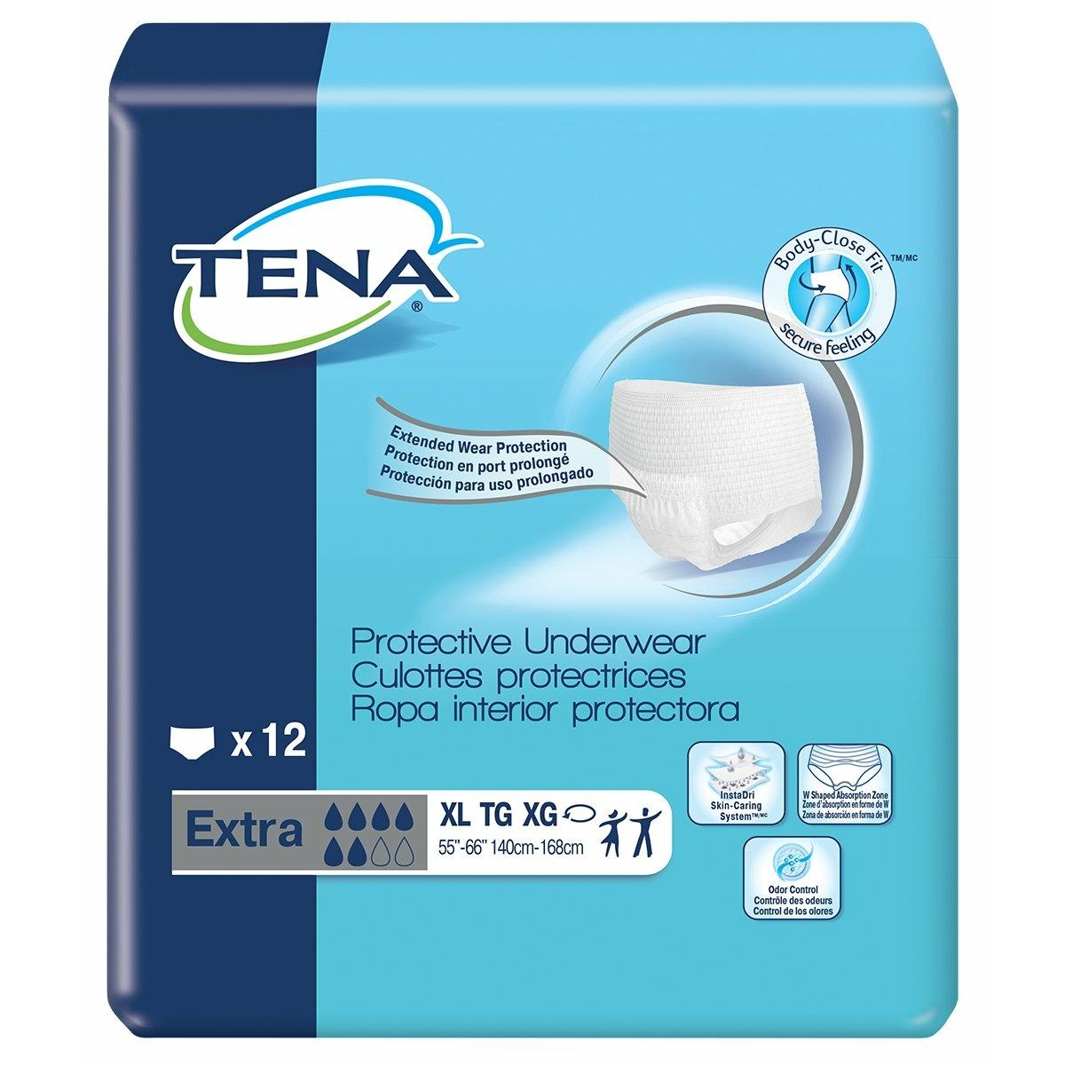 TENA Proskin Overnight Protective Underwear - Large