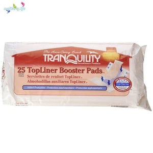Tranquility TopLiner urinary uncontinence Booster Pads for bladder leak protection Regular