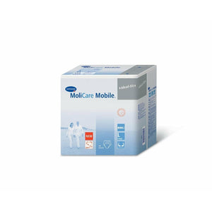 Molicare Mobile adult diapers in large Protective Disposable Underwear for fecal and urinary incontinence, packaging