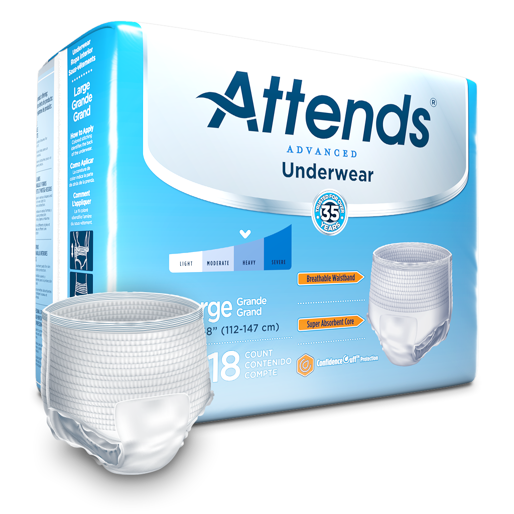 Light vs Heavy Incontinence Products