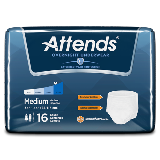 Attends Overnight Incontinence Care Protective Underwear