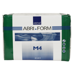 Abena Abri-Form Comfort in Medium Disposable Adult Brief for moderate to heavy incontinence, front of package