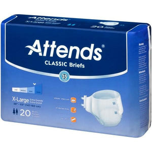  Attends Classic Brief Adult Diapers offer excellent value, Suitable for users experiencing urinary incontinence or bladder leak in XL