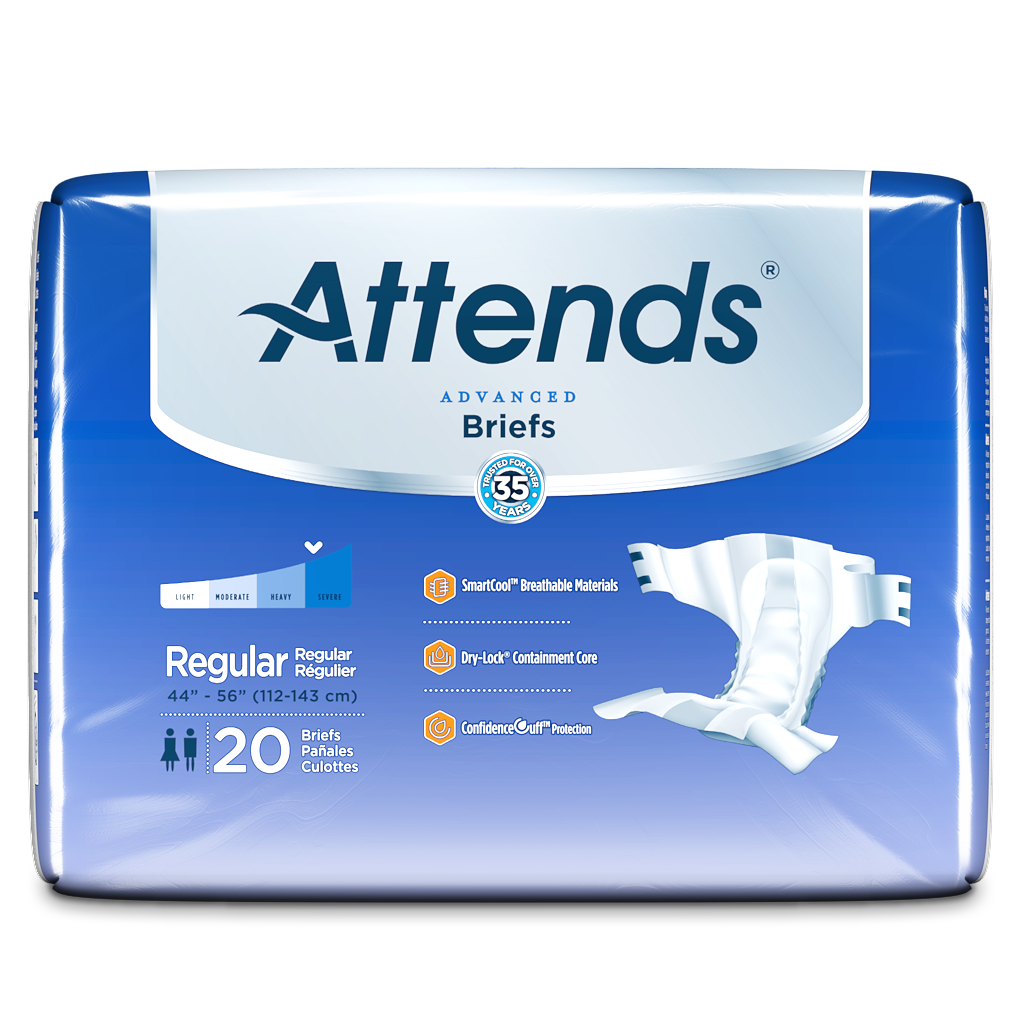 Attends Bariatric Incontinence Underwear, Heavy Absorbency - Size 2XL -  Simply Medical