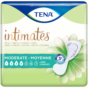 TENA Intimates Bladder control pads - Protection Pads for Women moderate long Thin - front packaging