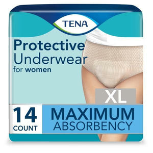  TENA ProSkin Protective Underwear for Women; disposable underwear for urinary incontinence / bladder leak protection in XL