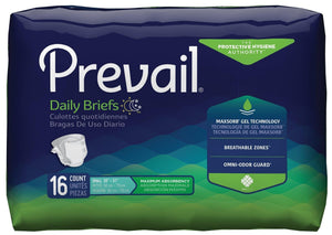 Prevail Youth Briefs Adult Diapers in Small - incontinence protection in smaller sizes; for big kids