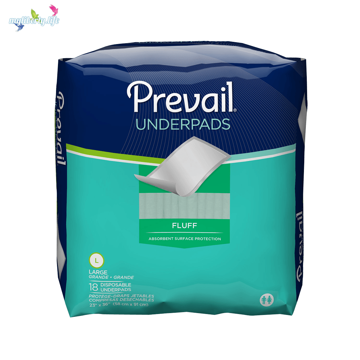 Prevail Daily Protective Underwear - Unisex Adult Incontinence Underwear -  Disposable Adult Diaper for Men & Women - Maximum Absorbency - Medium - 80  Count (4 packs of 20) : Health & Household 