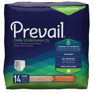 Prevail Protective Pull-on Disposable Underwear - Extra Absorbency Extra Large package front