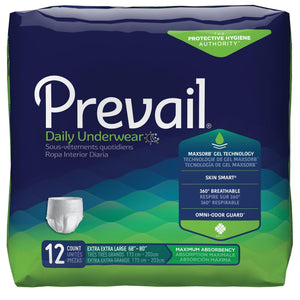 Prevail Daily Disposable Underwear, Maximum Protection