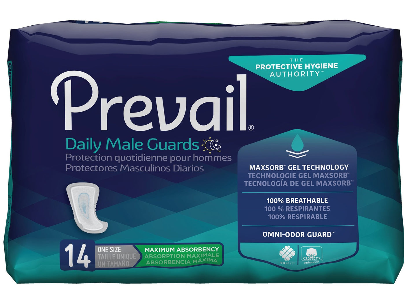 Bladder leak pads for Men  Prevail Male Disposable Underwear
