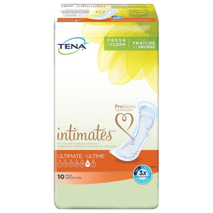 TENA Intimates bladder control pads: Ultimate packaging - disposable bladder leak protection pads designed for women