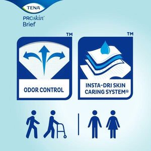 TENA ProSkin Ultra Incontinence Brief Unisex skin caring system