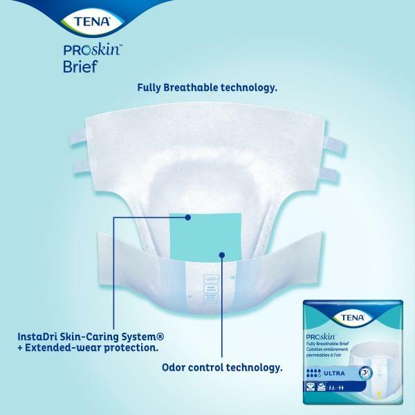 Adult diapers for incontinence  TENA ProSkin Ultra Absorbency