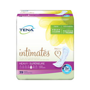 TENA Intimates bladder control pads: Maximum (previously Heavy) Long packaging - disposable bladder leak protection pads designed for women, 39 pack