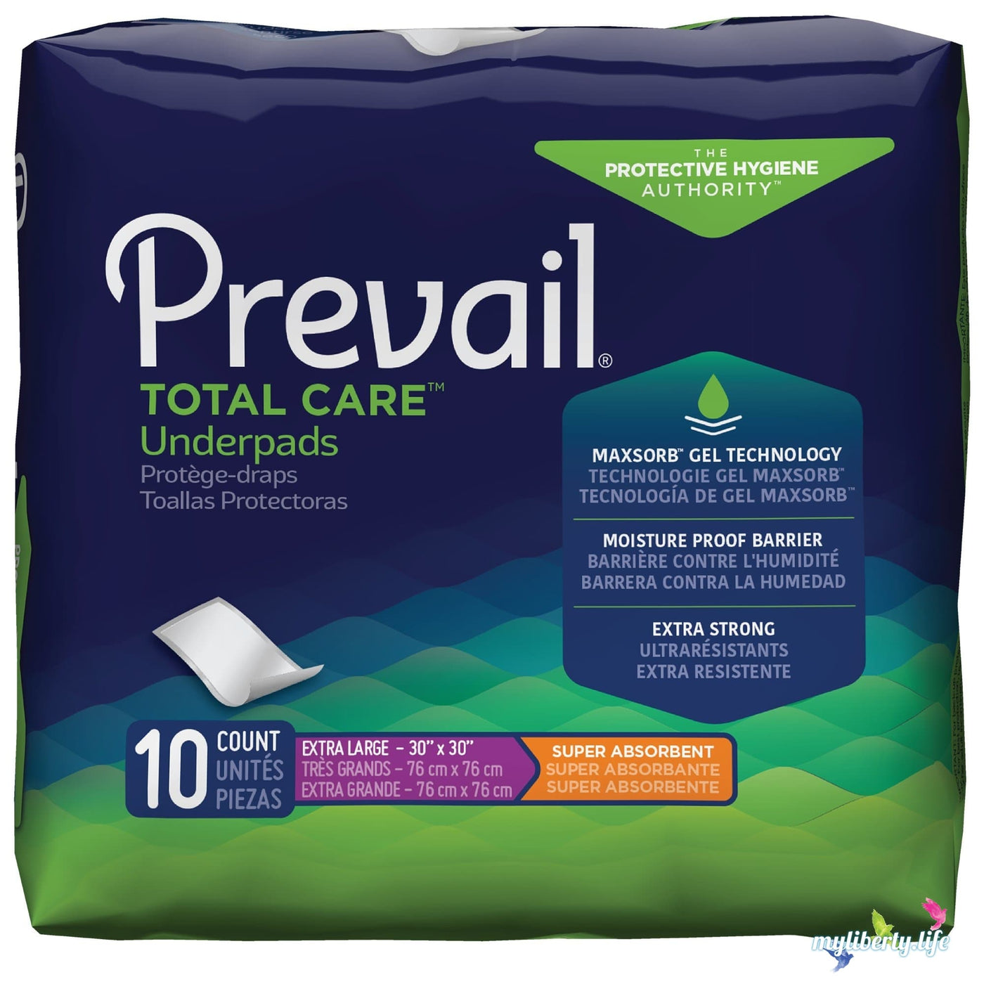 Prevail® Color Collections for Women Disposable Underwear
